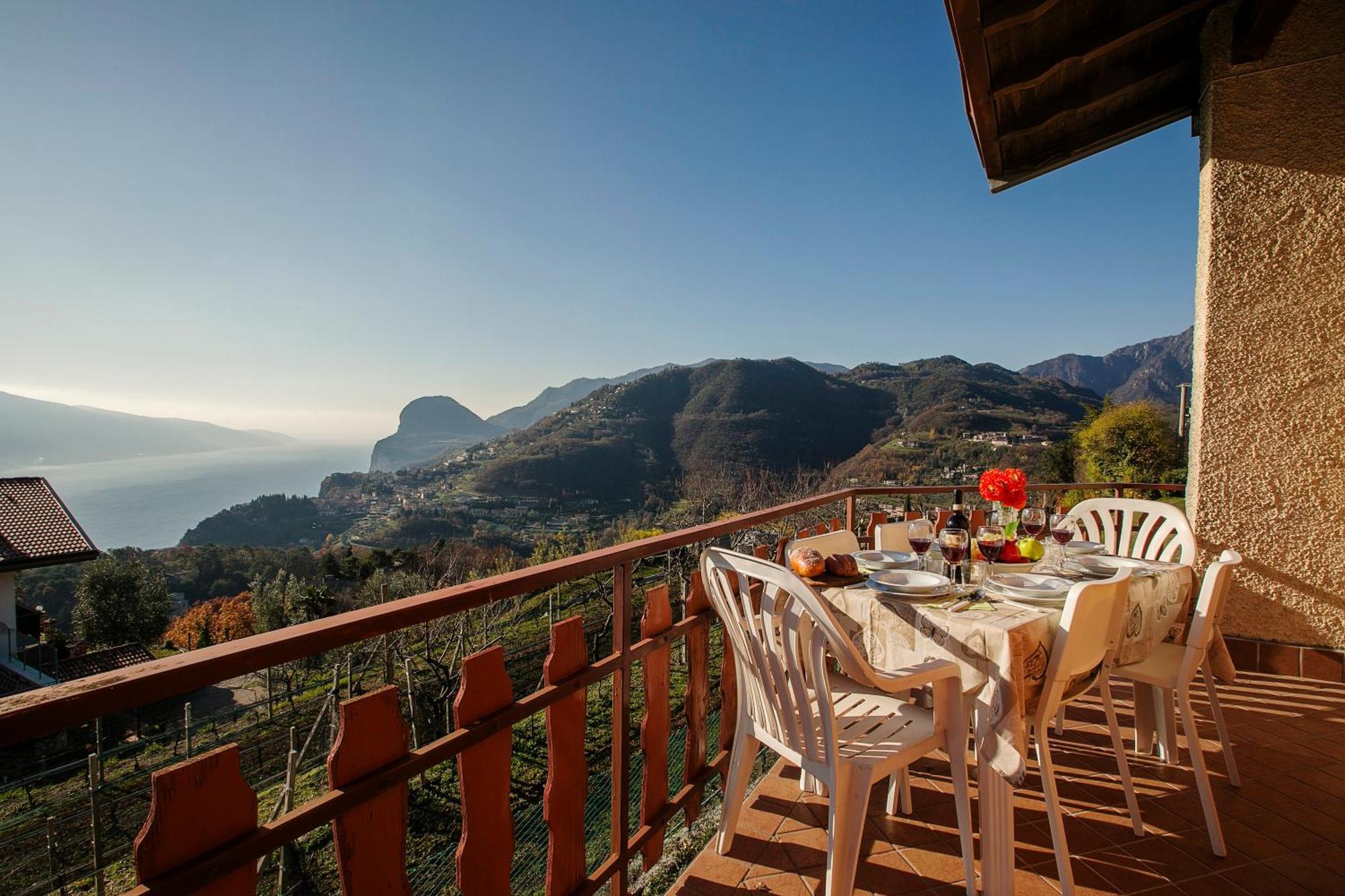 Balcone Panoramico Sul Garda - Happy Rentals Tremosine Eksteriør billede